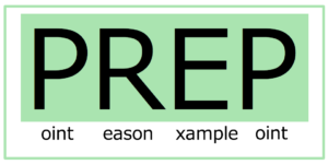 PREP法による「展開」術