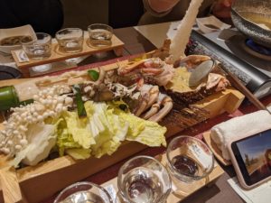 年に1回の贅沢をしながら今年を振り返り来年の爆発を誓う
